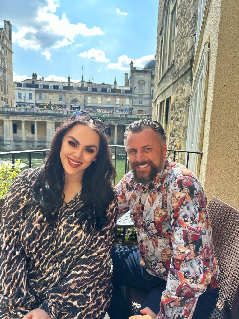 couple smiling at camera